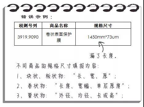 进口报关规范申报“错题集”请收藏