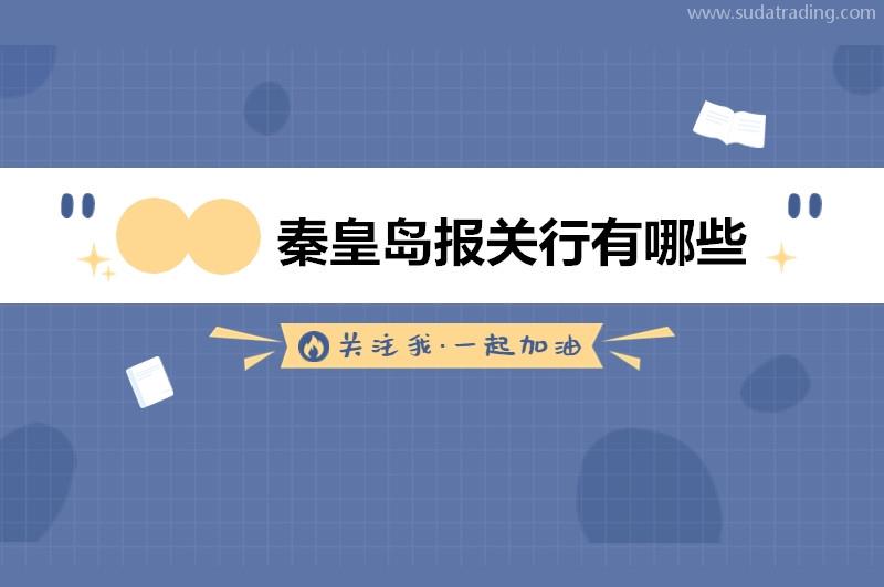 秦皇岛报关行有哪些19年经验的报关行