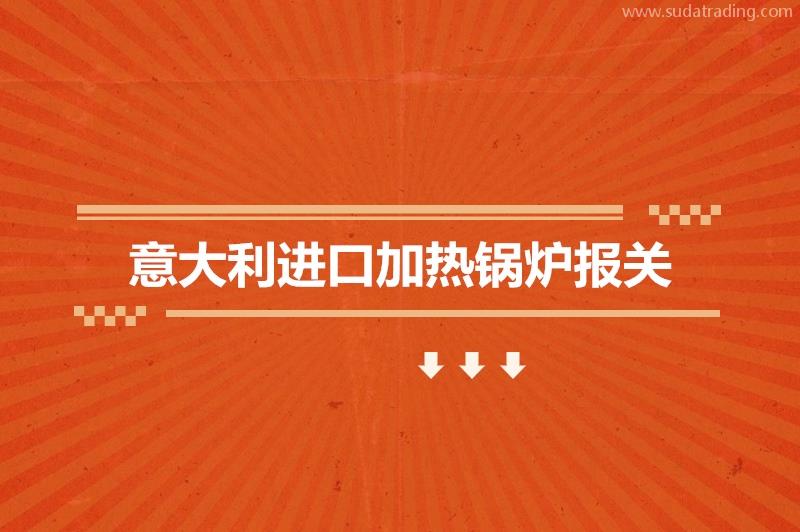 意大利进口加热锅炉报关的费用是多少?